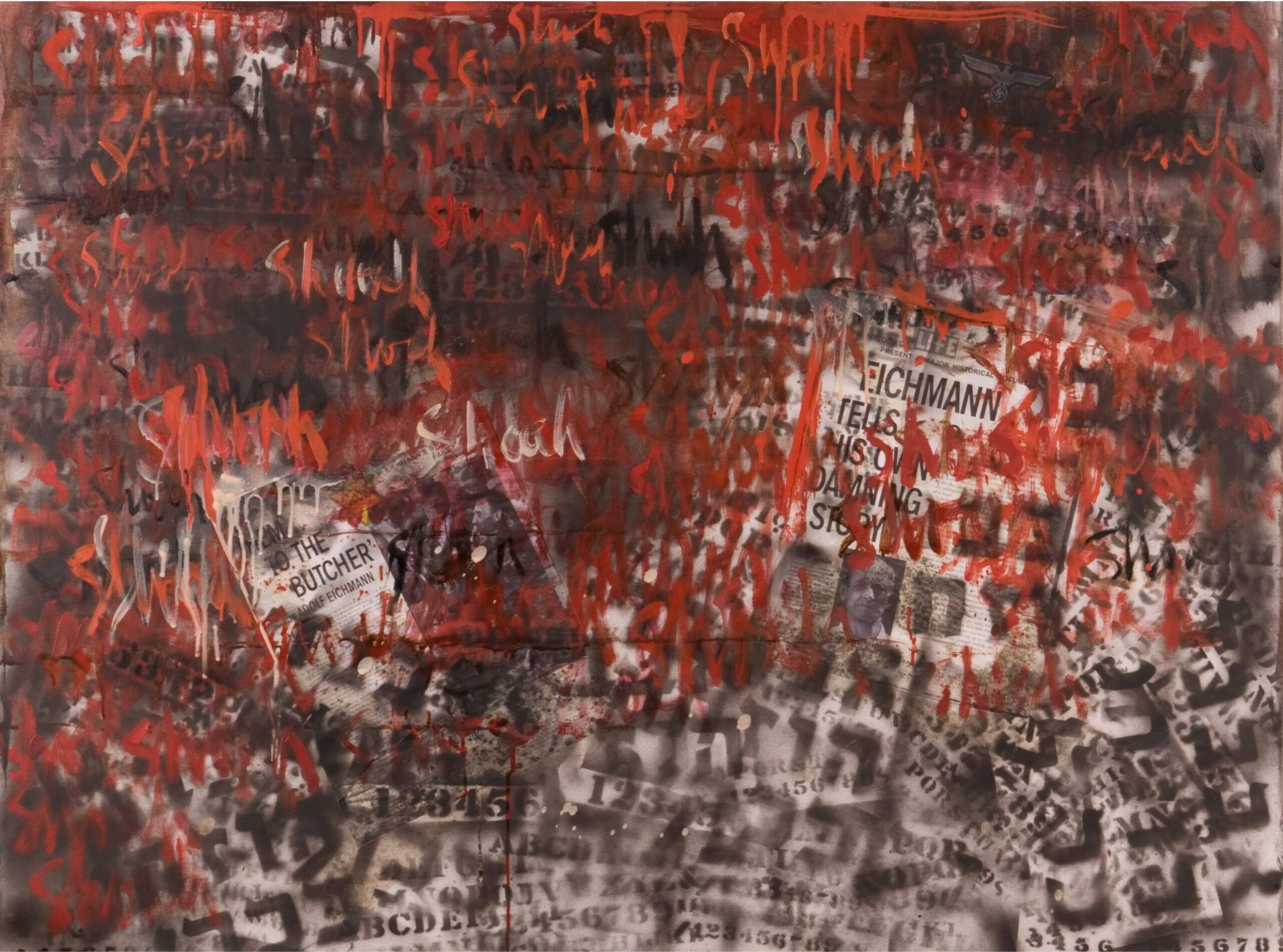 Holocaust_Shoah_Eichmann_Tells_His_Own_Damning_Story_-_36_x_40_-_mixed_media_-_2002_copy_page-0001