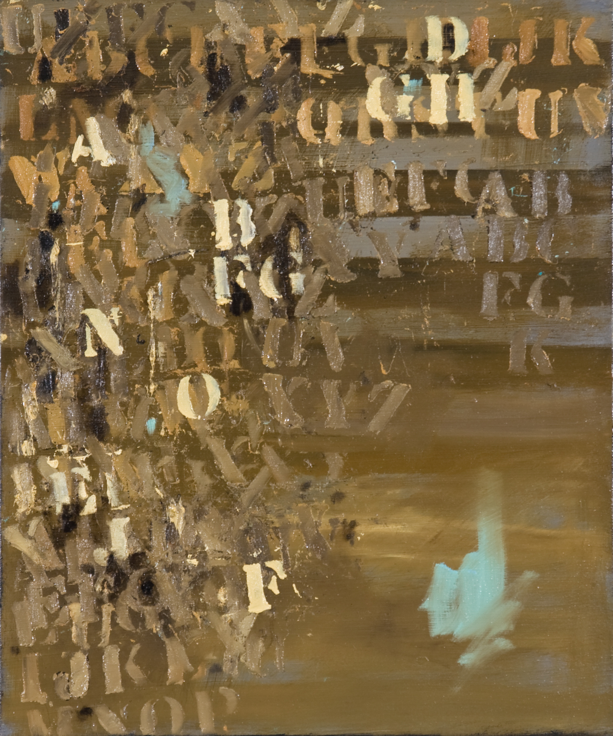 Striped_Alphabet_-_oil_on_canvas_-_24_x_20_-_